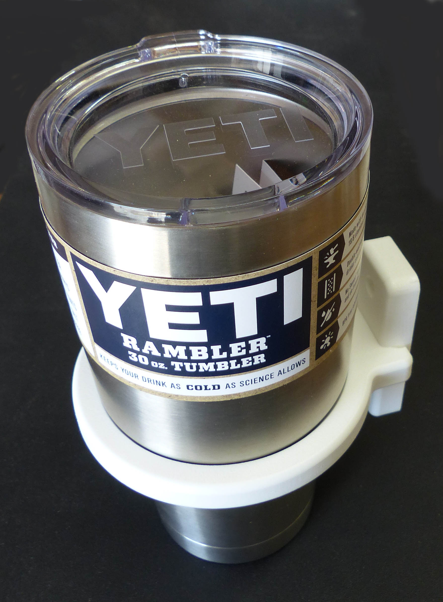 Yeti- Bulk Custom Engraved Yeti 30oz Rambler Tumbler - Campfire